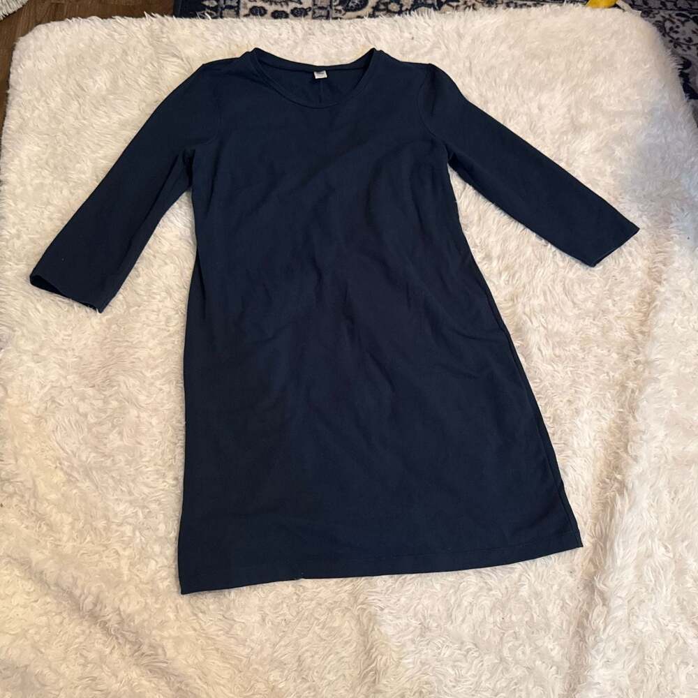 Old Navy Tunic Dress Navy Blue Large